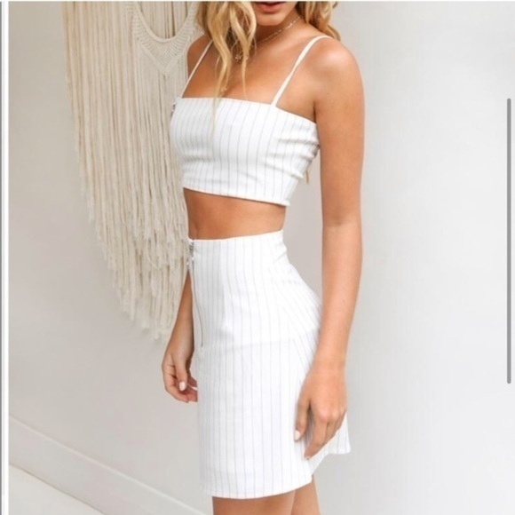 Strips mini skirt - Picture 6 of 7